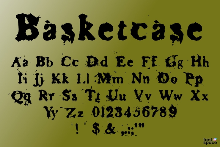 Basketcase字体 1