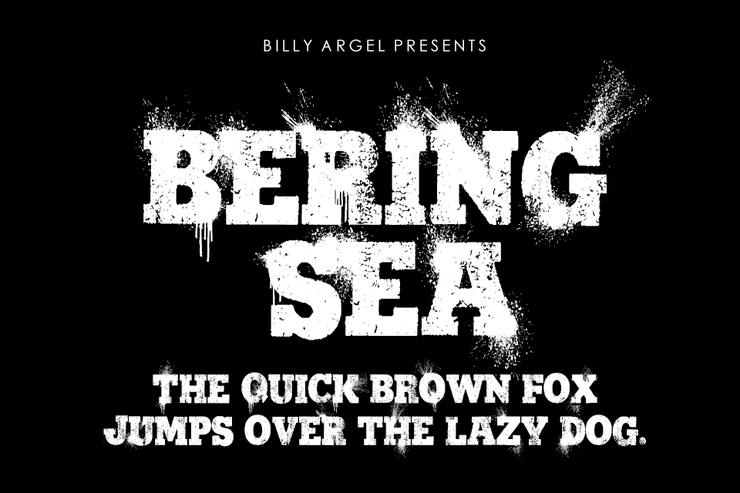 Bering Sea字体 1