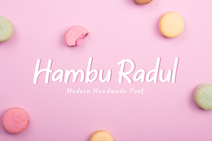 Hambu Radul字体 7