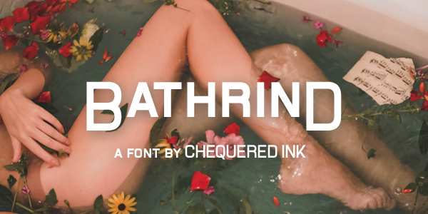 Bathrind字体 2