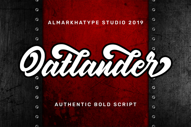 Oatlander字体 1