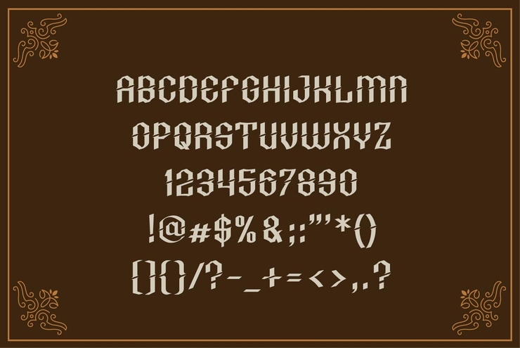 Jalompo字体 3
