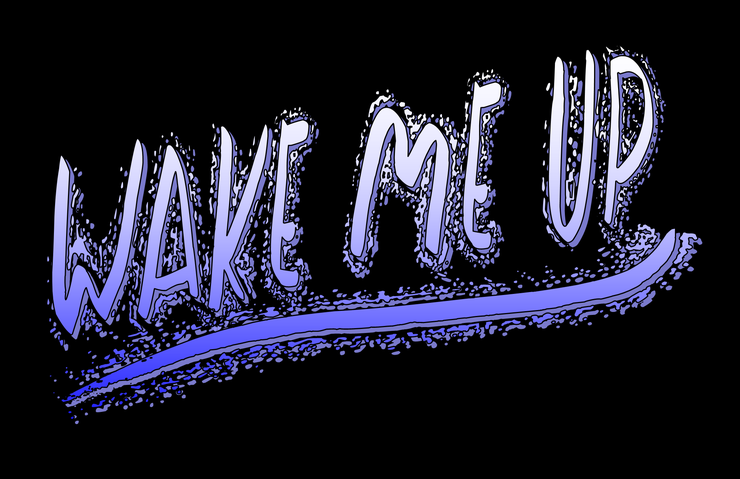 Wake Me Up字体 1
