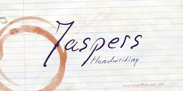 Jaspers Handwriting字体 1