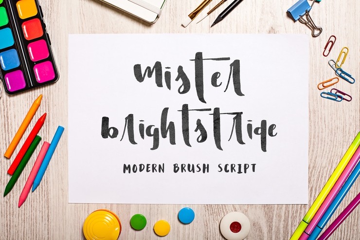 Mister Brightstride字体 4