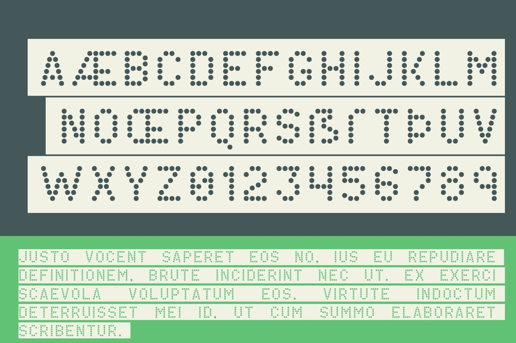 StreetDot Demo字体 4