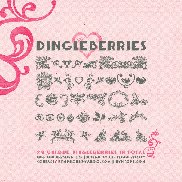 Dingleberries字体 1