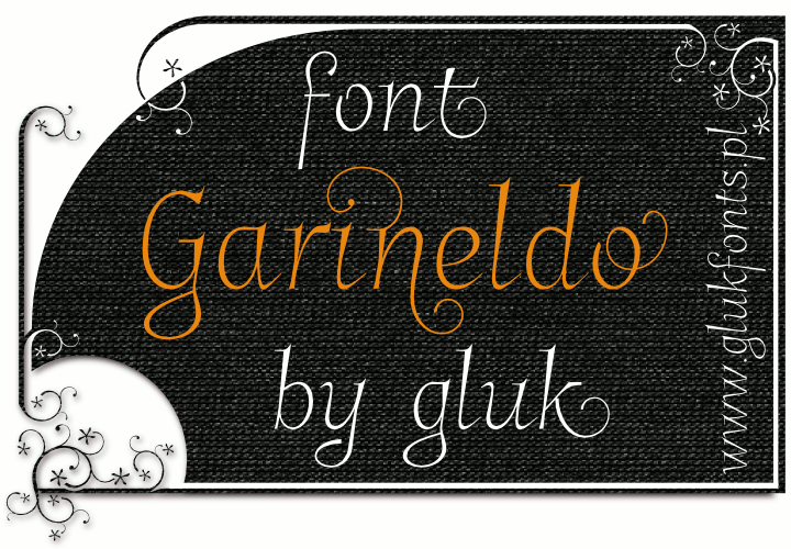 Garineldo字体 2