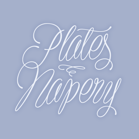 Plates Napery字体 2