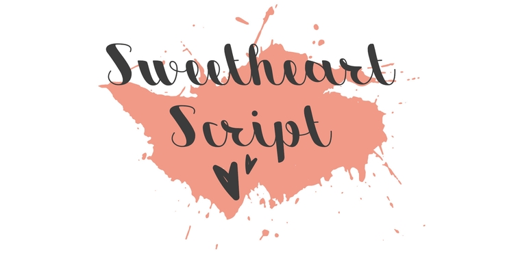 Sweetheart Script字体 4