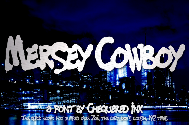 Mersey Cowboy字体 1