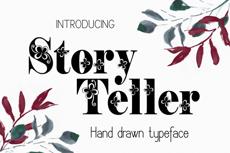 Storyteller字体 3