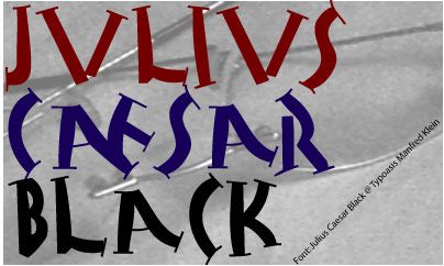 Julius Caesar Black字体 1