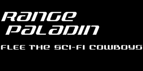 Range Paladin字体 1