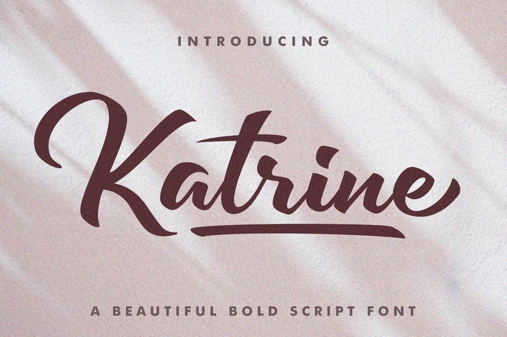Katrine字体 1