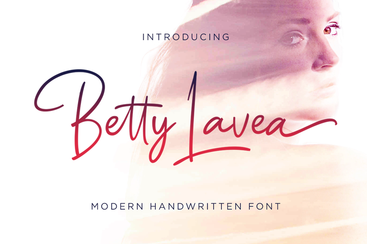 Betty Lavea字体 1