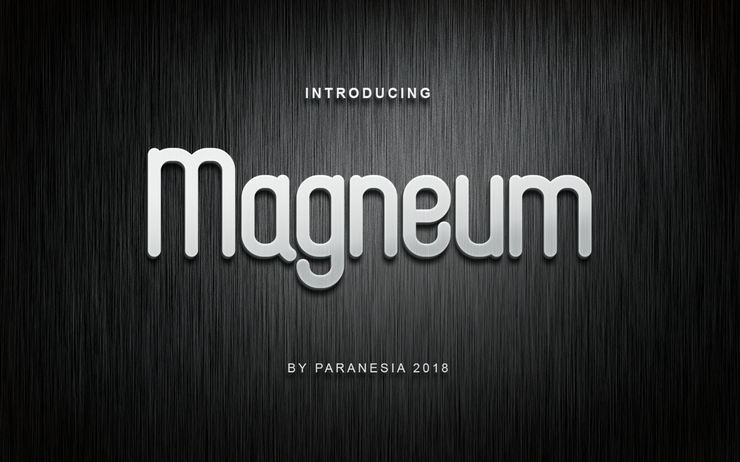Magneum字体 1