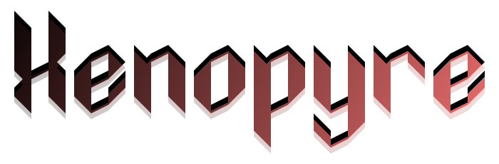 Xenopyre字体 1