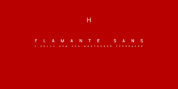 Flamante Sans字体 2