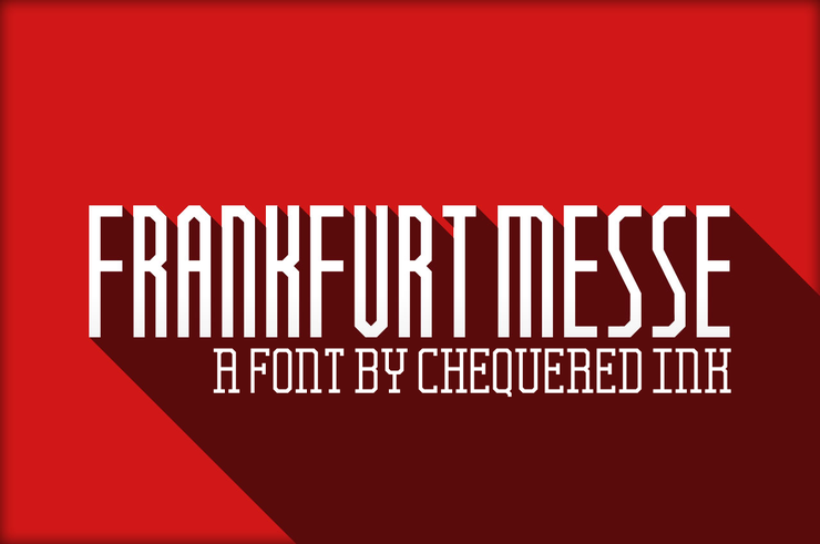 Frankfurt Messe字体 3