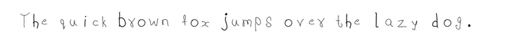Joe Letter字体 1