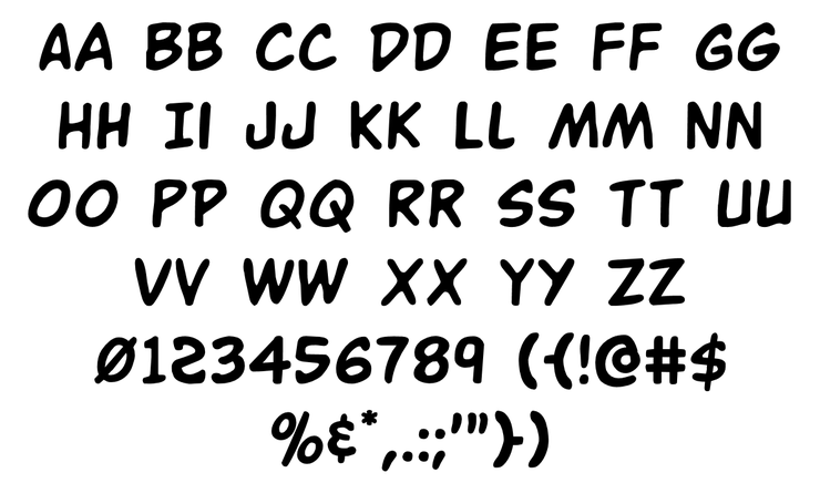 Buddy Champion字体 1