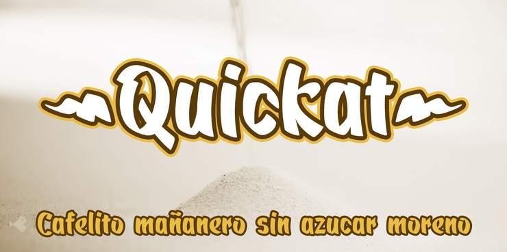 Quickat字体 4