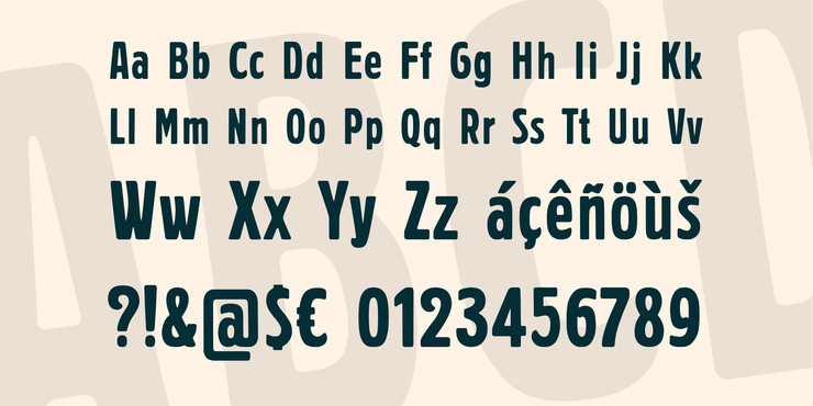 Prager Headlines字体 2
