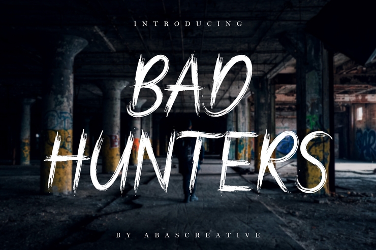 Bad Hunters字体 1
