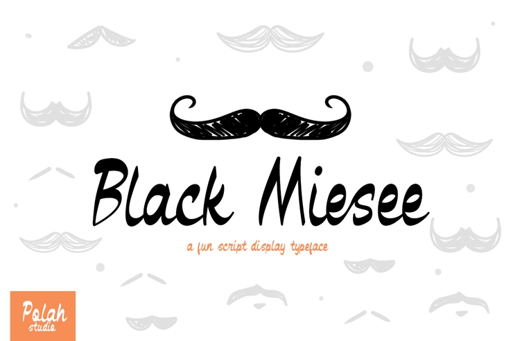 Black Miesee字体 1