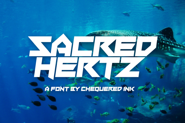 Sacred Hertz字体 1