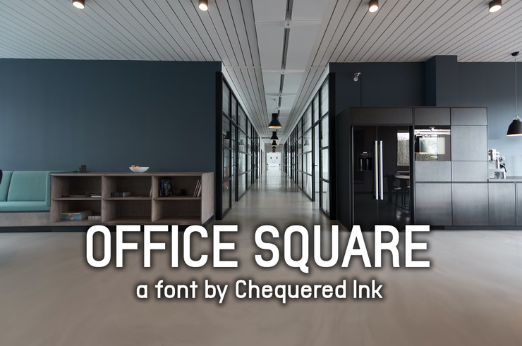 Office Square字体 1