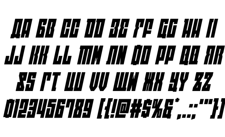 EAST-west字体 1