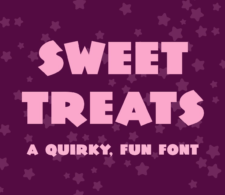 Sweet Treats字体 1
