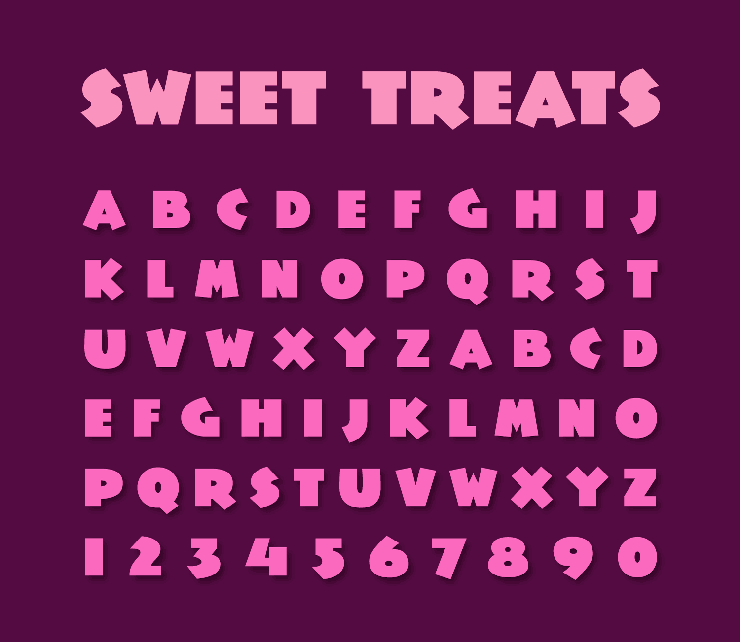 Sweet Treats字体 2