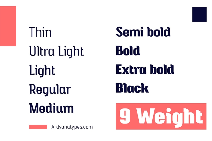 Crabs Slab Extra Bold字体 6