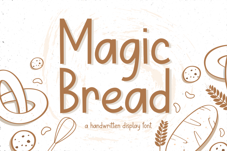 Magic Bread字体 6