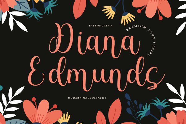 Diana Edmunds字体 2