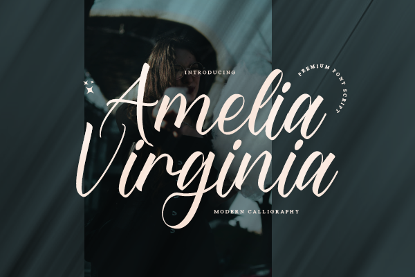 Amelia Virginia字体 1