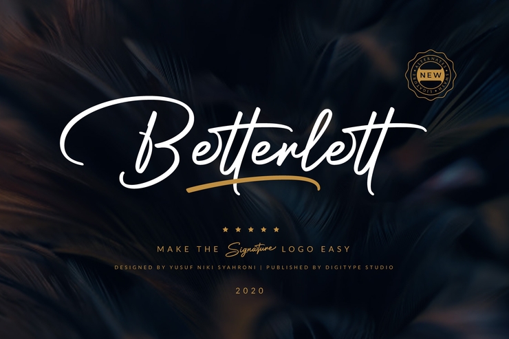 Betterlett字体 1