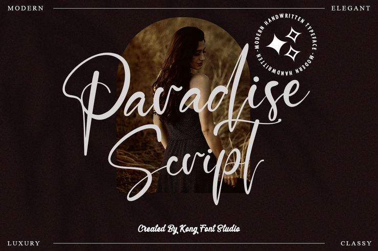 Paradise Script字体 1