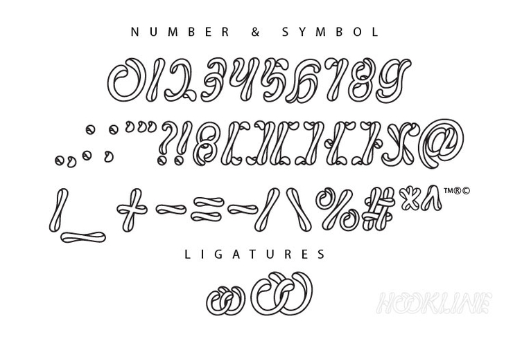 Hookline字体 1