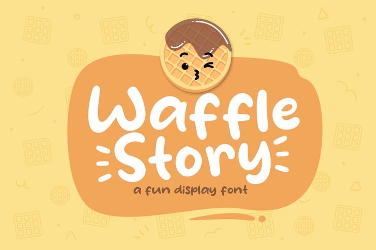 Waffle Story字体 1