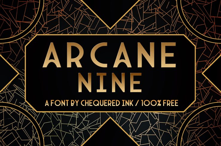 Arcane Nine字体 1