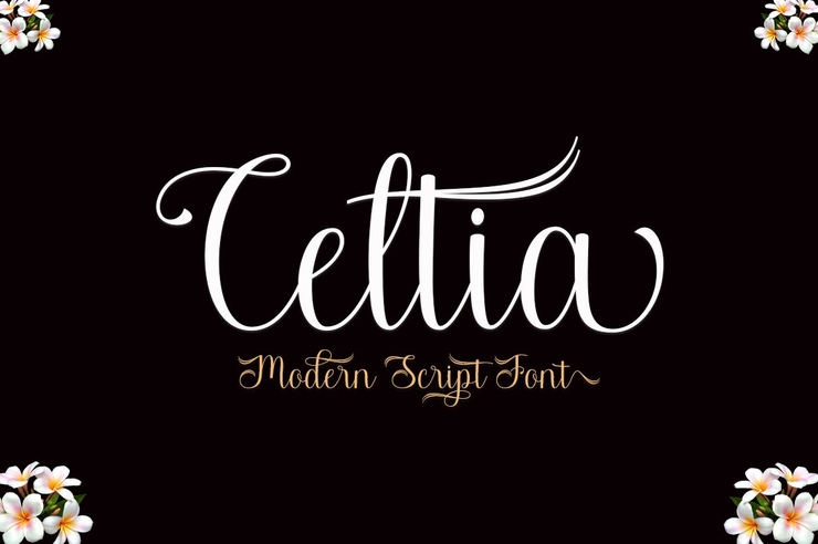 Celtia Script字体 7