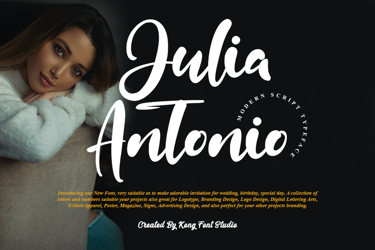 Julia Antonio字体 1