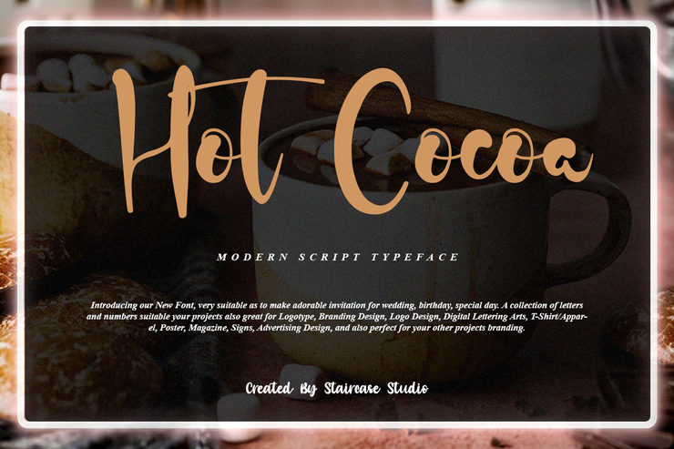 Hot Cocoa字体 1