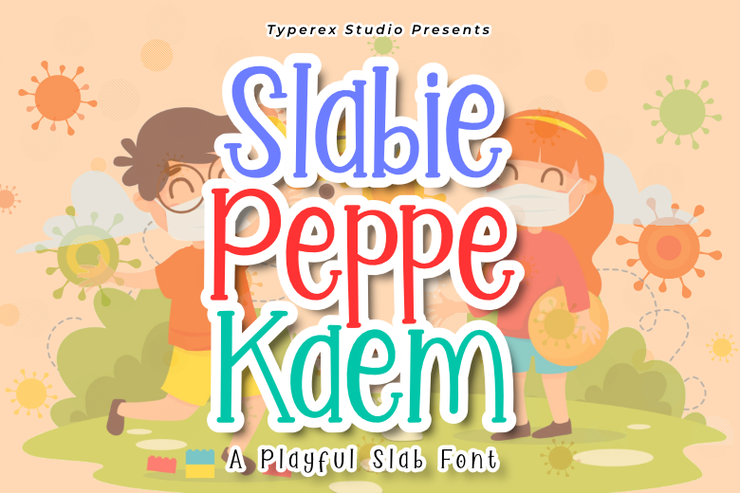 Slabie Peppe Kaem字体 1