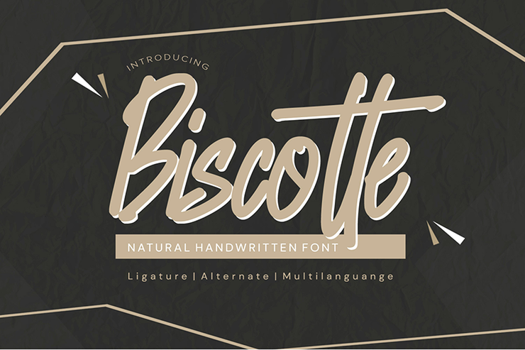 Biscotte字体 1