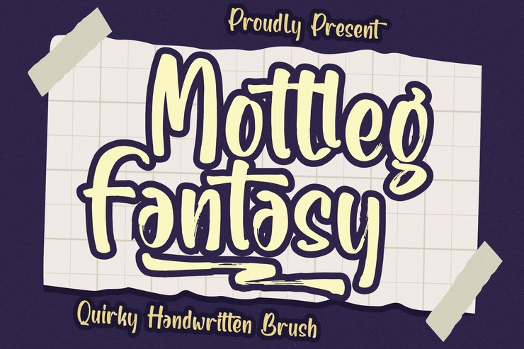 Motlleg Fantasy字体 3